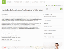 Tablet Screenshot of cenlab.com.pl